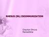 Rhesus (rh) isoimmunization