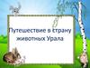 Путешествие в страну животных Урала