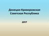 Донецко-Криворожская Советская Республика