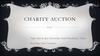 Charity auction