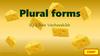Plural forms