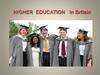 Higher education in Britain