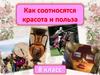 Как соотносятся красота и польза