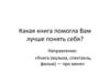 Какая книга помогла Вам лучше понять себя?