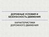 Дорожные условия и безопасность движения