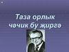 Таза орлык чәчик бу җиргә.  Аяз Гыйләҗев - прозаик