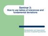 How to use tables of tolerances and fundamental deviations (Seminar 3)