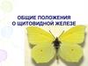 Общие положения о щитовидной железе. Лекция 5