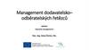 Management dodavatelsko - odběratelských řetězců